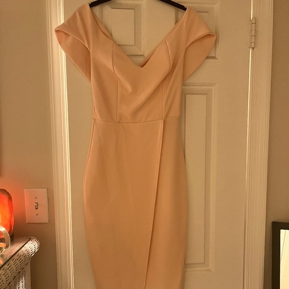 Blush Bridesmaid Dress